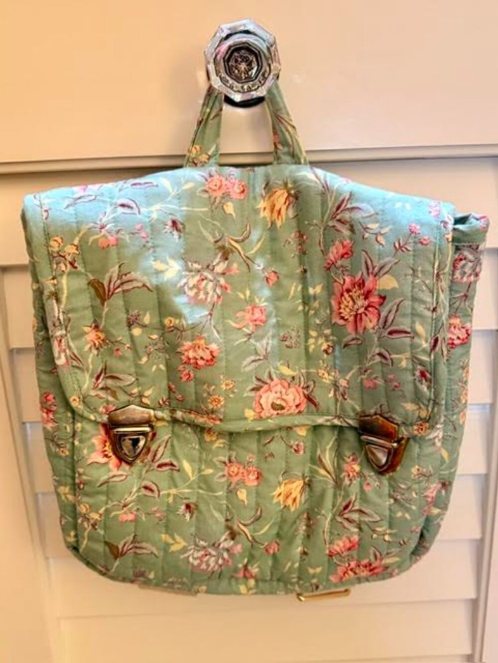 Louise Misha Blue Rosa Damascene Tiya School Bag